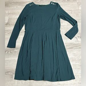 WHBM Green Midi Dress Size 14